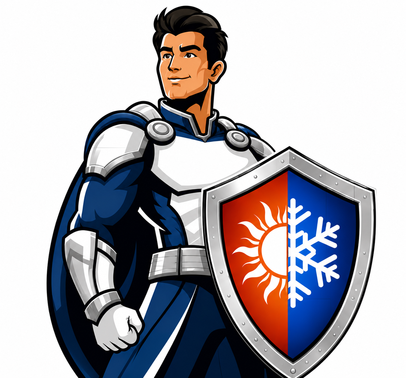 Comfort Guardians shield character